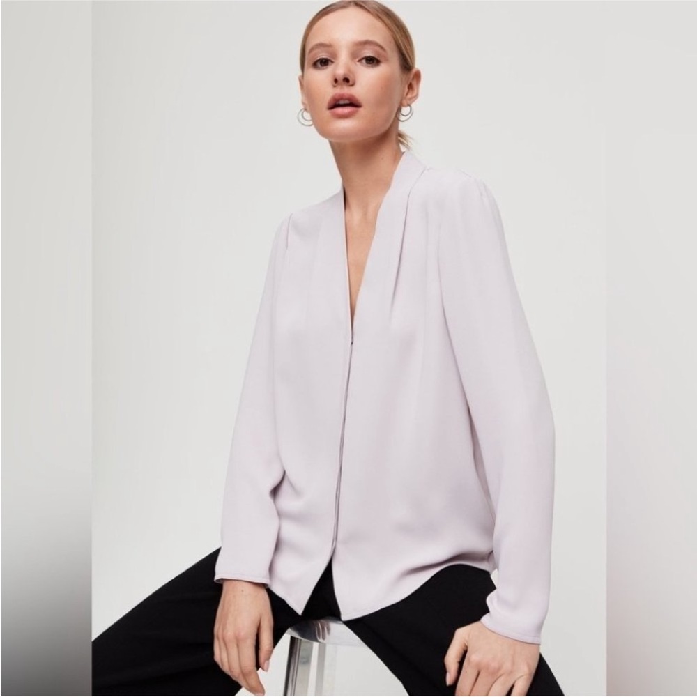 Babaton Power Blouse - Lilac